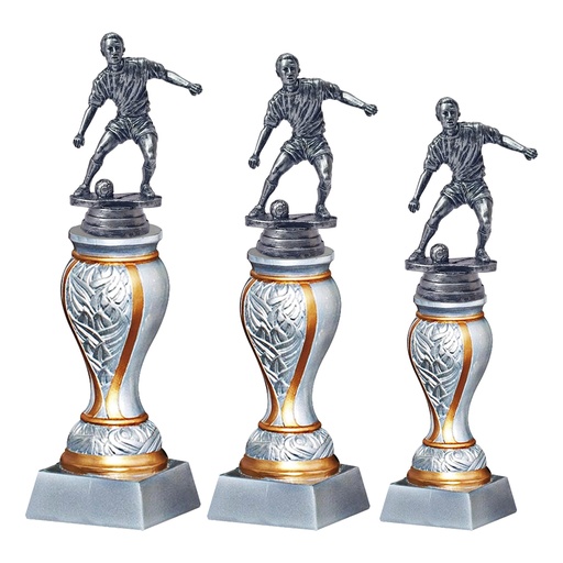 Trofeo Resina Y Figura Plástica Fut 02 FUT01 FUT03 -[FUT123]b
